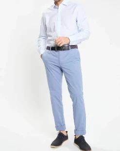 Chemise Regular Fit imprimée bleu clair
