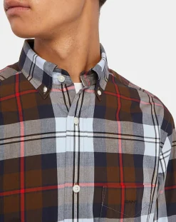 Chemise Regular Fit Pop à carreaux marron/multicolore