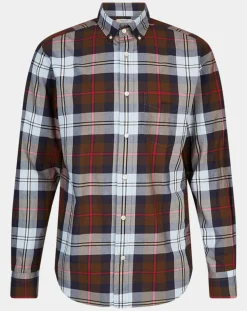 Chemise Regular Fit Pop à carreaux marron/multicolore