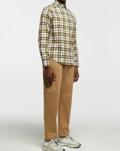 Chemise Regular Fit Tartan jaune/multicolore