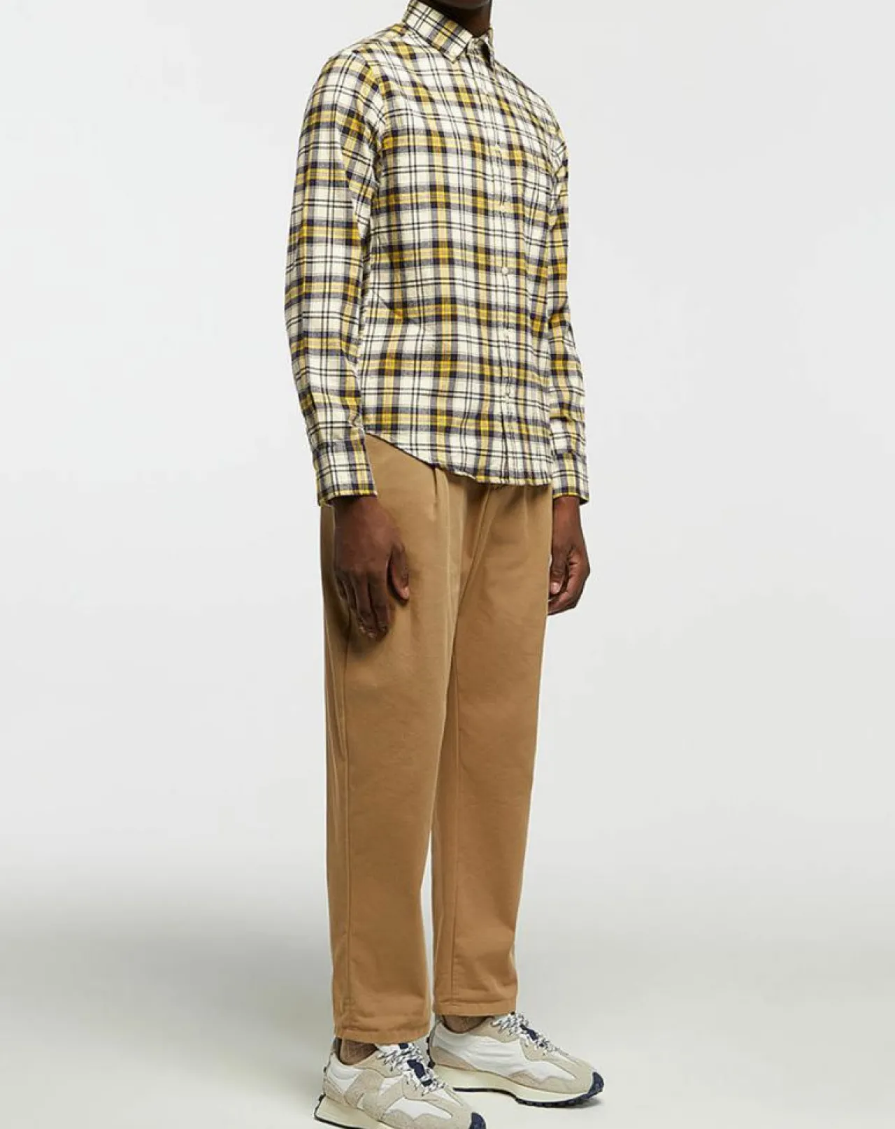 Chemise Regular Fit Tartan jaune/multicolore