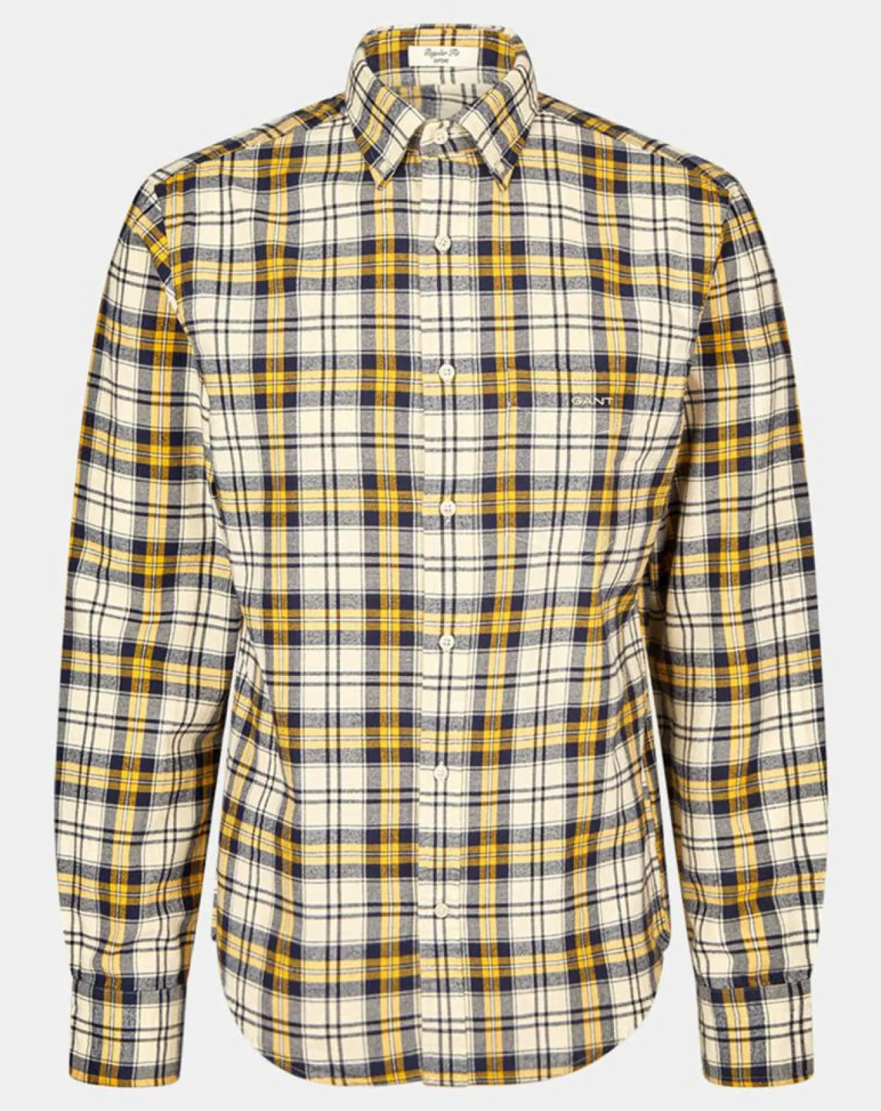 Chemise Regular Fit Tartan jaune/multicolore