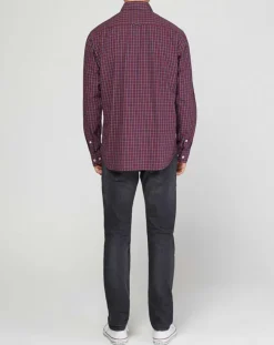 Chemise regular Pocket carreaux rouge/bleu/blanc