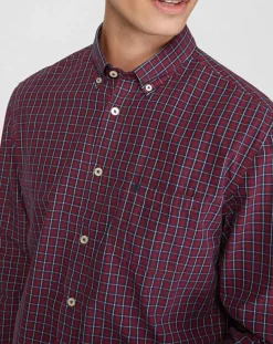 Chemise regular Pocket carreaux rouge/bleu/blanc