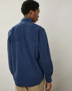 Chemise regular Pocket Pat encre