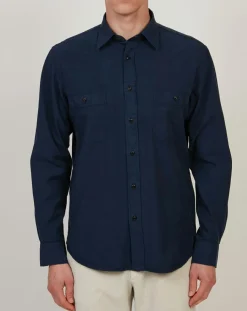 Chemise regular Pocket Pat encre