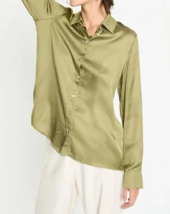 Chemise satinée Must gazon