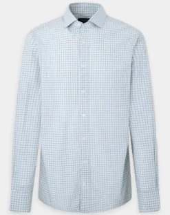 Chemise Slim Fit à carreaux vert/multicolore
