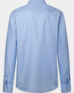 Chemise Slim Fit à rayures Milleraies bleu ciel