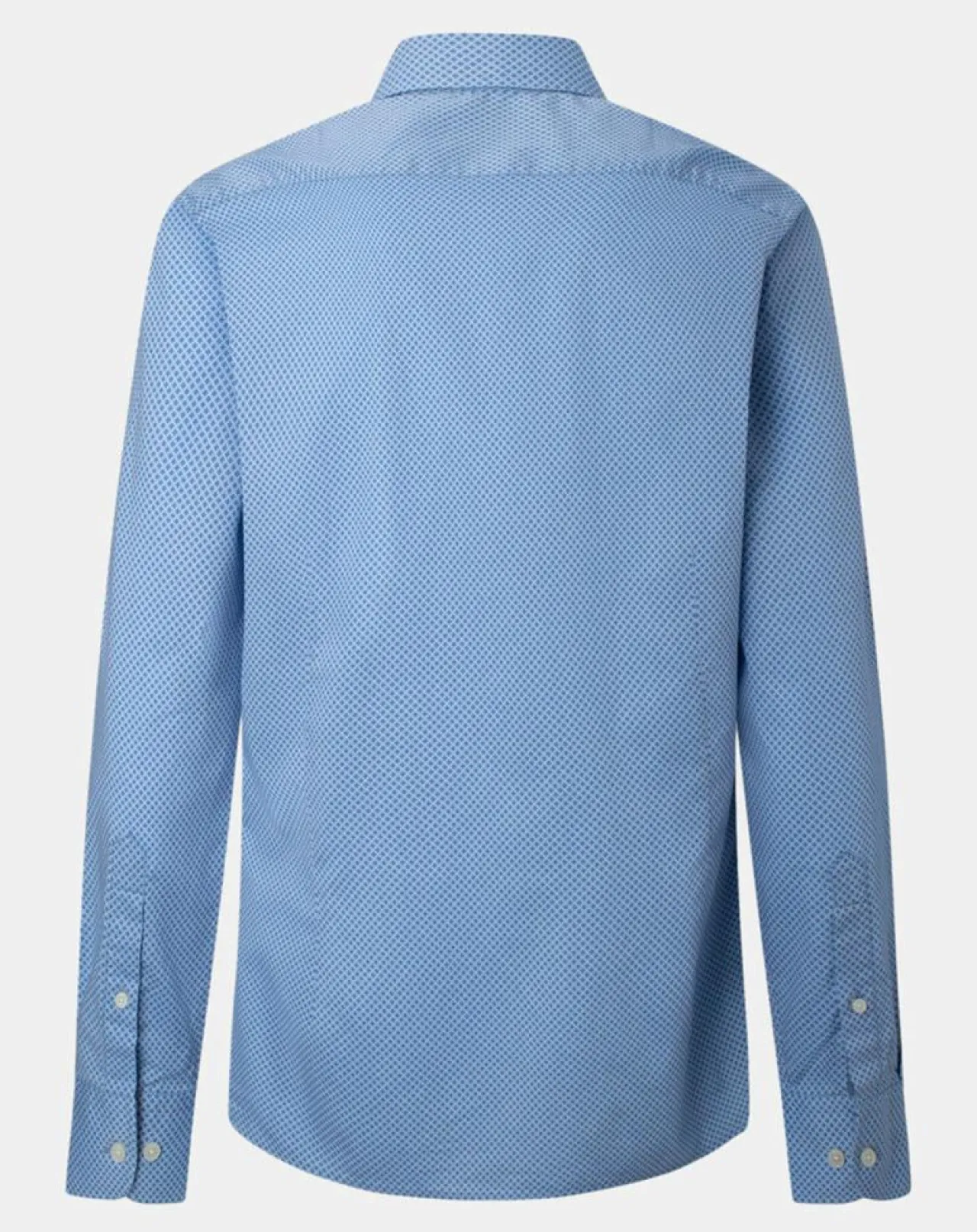 Chemise Slim Fit imprimée bleue