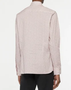 Chemise Slim Fit imprimée blanc/multicolore