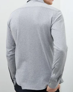 Chemise Slim Fit Mayfair gris