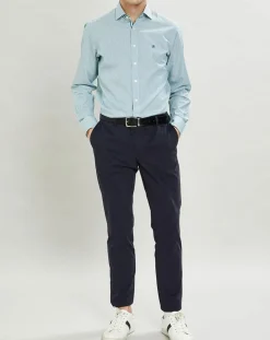 Chemise Slim Fit Milleraies vertes