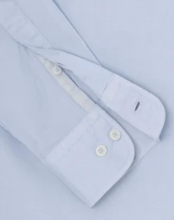 Chemise Slim Fit Oxford bleu ciel