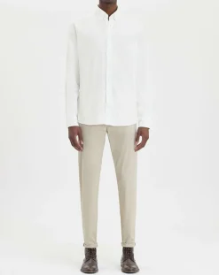 Chemise Slim Fit Oxford blanche