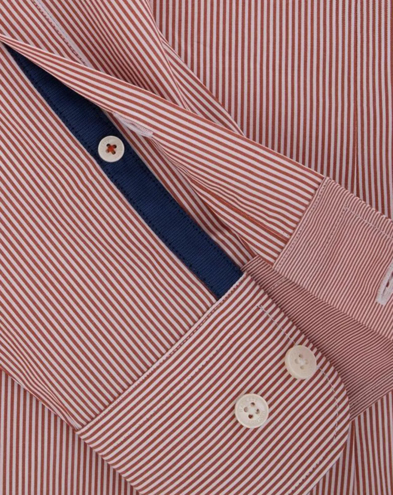 Chemise Slim Fit Pop Milleraies rouge/blanc