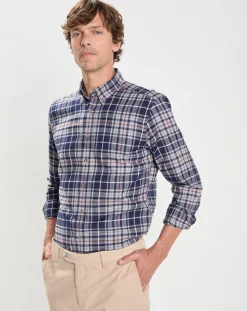 Chemise Slim Fit Tartan Ecosse multicolore