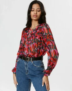 Chemise Victoire multicolore