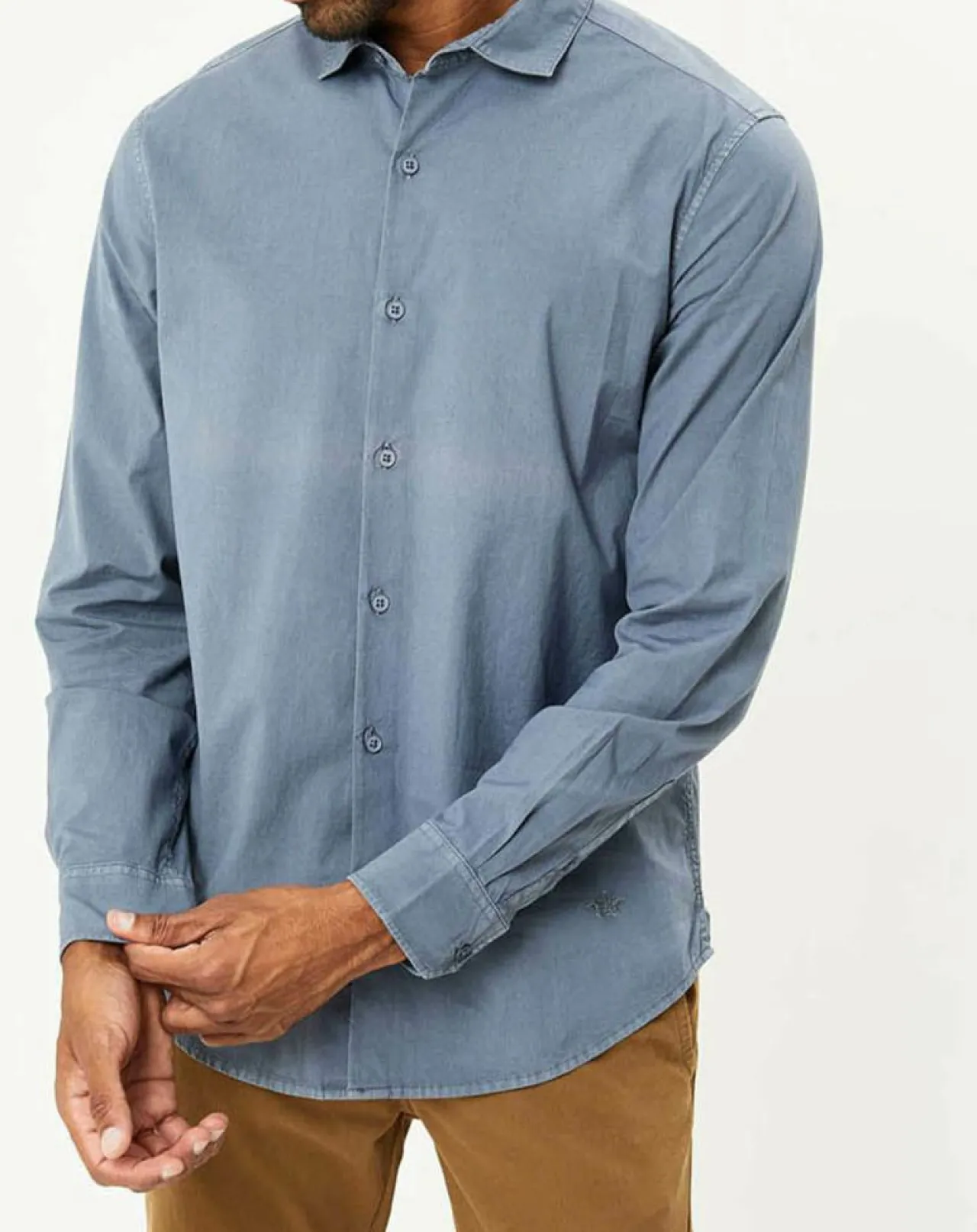 Chemise WaterLess Alpha Spread Colla bleue