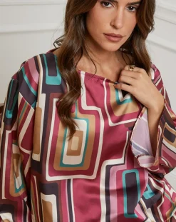 Chemisier Caroline rose