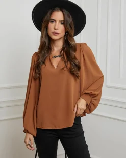 Chemisier Charlotte camel