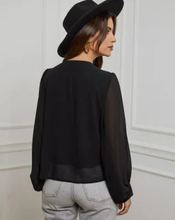 Chemisier Charlotte noir