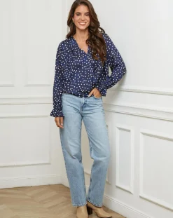 Chemisier Emma marine