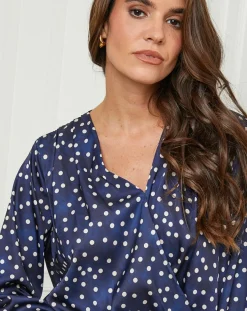Chemisier Emma marine