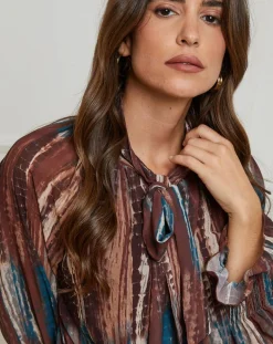 Chemisier Lola chocolat