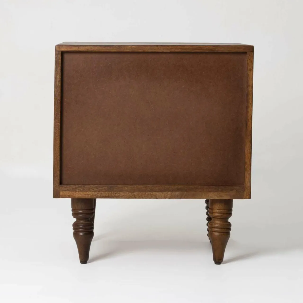 Chevet 1 portes gauche Manguier Ramon Naturel - 45x40x50 cm