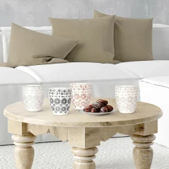 Coffret 4 tasses Mirage multicolores - 25 cl