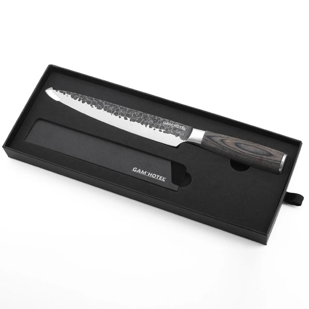 Coffret couteau à trancher Rétro noir