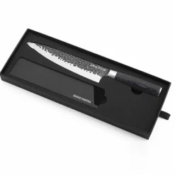 Coffret couteau chef Rétro noir - D.32 cm