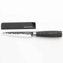 Coffret couteau office Rétro noir - D.23 cm