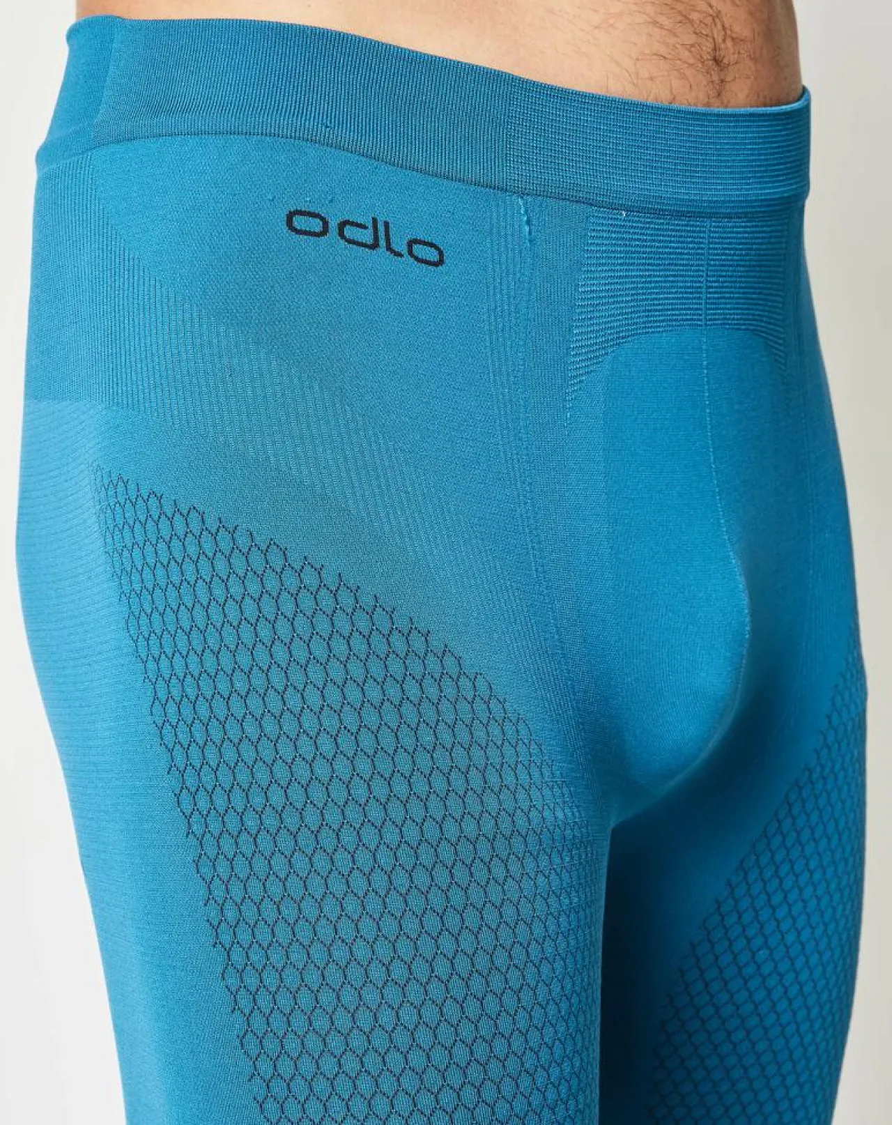 Collant 3/4 technique Evolution Warm Seamless bleu