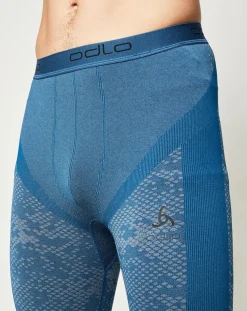 Collant technique 3/4 Blackcomb Evolution Warm bleu opale/noir