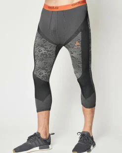 Collant technique Blackcomb Evolution Warm gris béton/orange