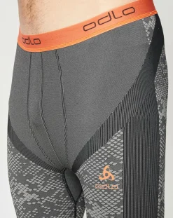 Collant technique Blackcomb Evolution Warm gris béton/orange