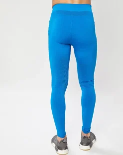 Collant technique Performance Warm bleu