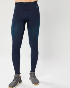 Collant technique Performance Warm bleu