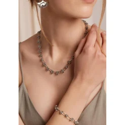 Collier Nautia argenté