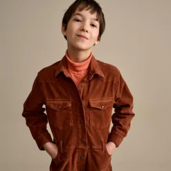 Combinaison en Velours Purify noisette