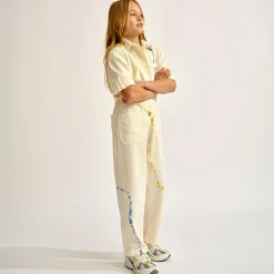 Combinaison Player imprimée écrue