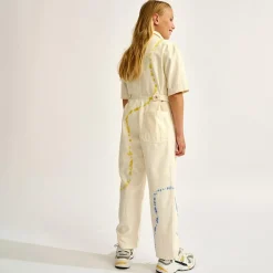 Combinaison Player imprimée écrue