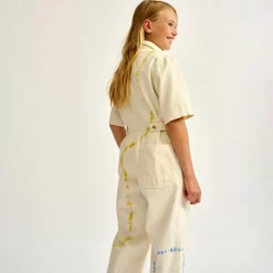 Combinaison Player imprimée écrue