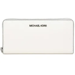 Compagnon en Cuir Jet Set Travel blanc - 10x20.5x2.5 cm