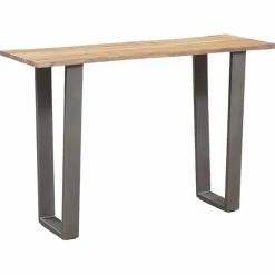 Console en bois acacia forest brut - 120x40x80 cm