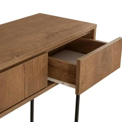 Console Mia noyer/noir - 120x90x36 cm