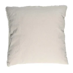 Coussin bouclette beige - 40x40 cm