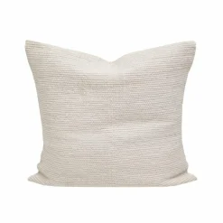 Coussin en laine écru 80x80cm